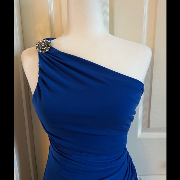 Lauren Ralph Lauren Dresses & Skirts - Ralph Lauren Royal Blue One Shoulder Formal Evening/Prom Gown